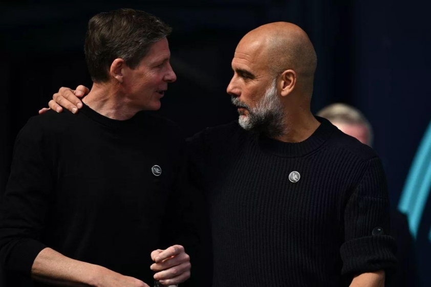 Pep Guardiola sẽ đối đầu với Oliver Glasner vào cuối tuần này.