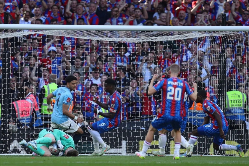 Một trận chung kết đáng quên của Omar Marmoush. Nguồn: Crystal Palace FC