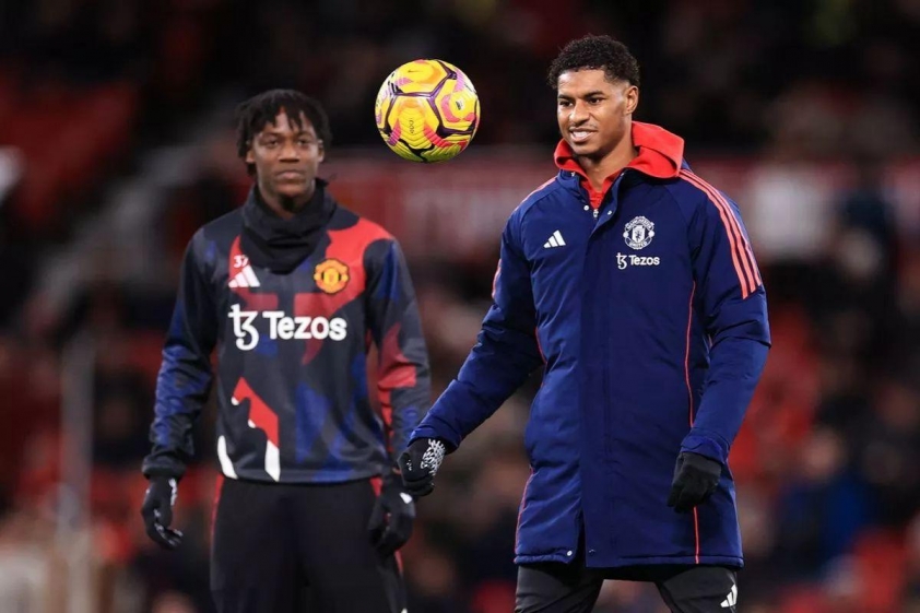 Kobbie Mainoo và Marcus Rashford được cho là sẽ rời khỏi Man United.
