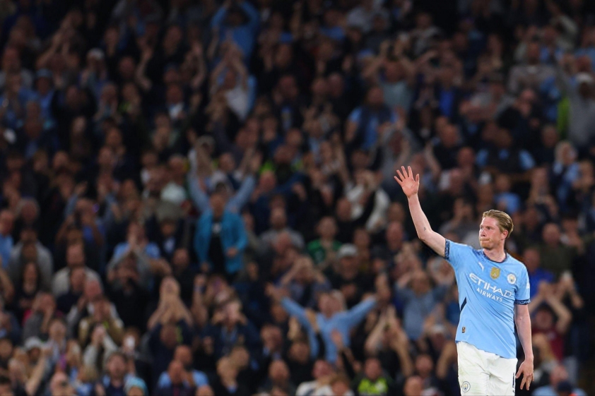De Bruyne chia tay Man City sau 10 năm cống hiến (nguồn ảnh Twitter)