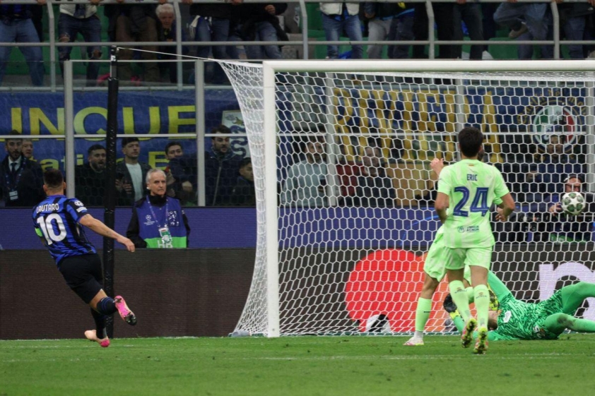 Lautaro Martinez thi đấu 71 phút trong trận bán kết lượt về với Barca và ghi được 1 bàn thắng.