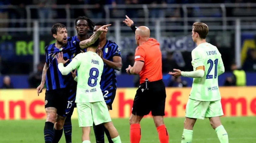 Inter đã thể hiện được kinh nghiệm với chiến thắng trước Barca. Nguồn: talkSPORT