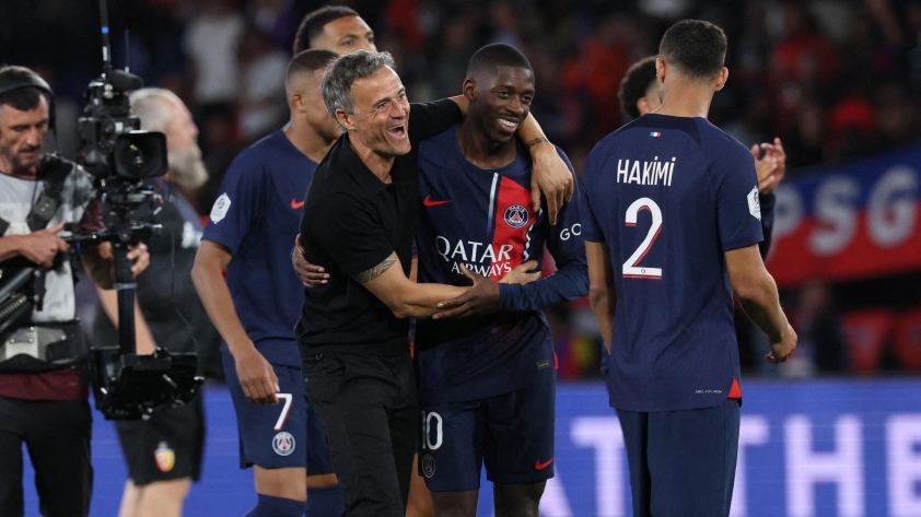 Luis Enrique khẳng định không thay đổi lối chơi dù có là chung kết. Nguồn: PSG Talk