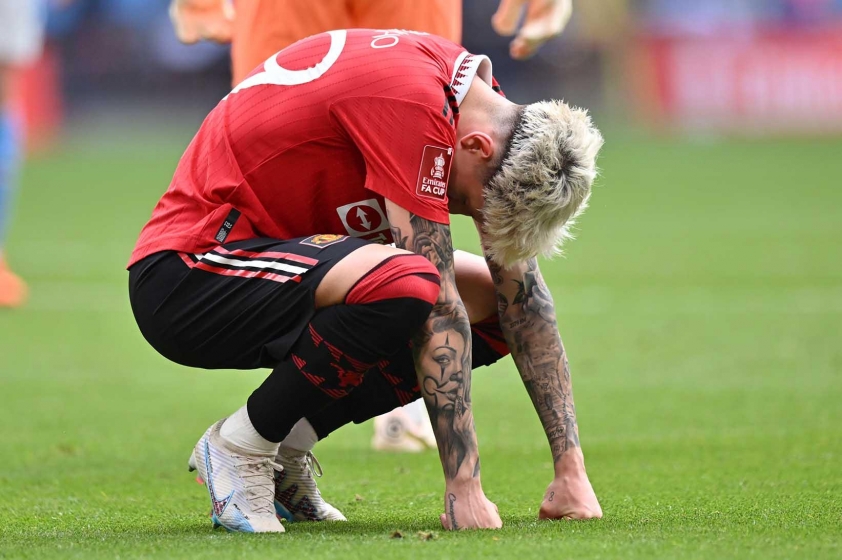Mùa giải đầy thất vọng của Man United dù được kỳ vọng rất lớn từ người hâm mộ. Ảnh: CLB