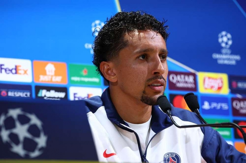 Marquinhos sẽ quan sát trận đấu giữa Inter Milan và Juventus. Nguồn: PSG