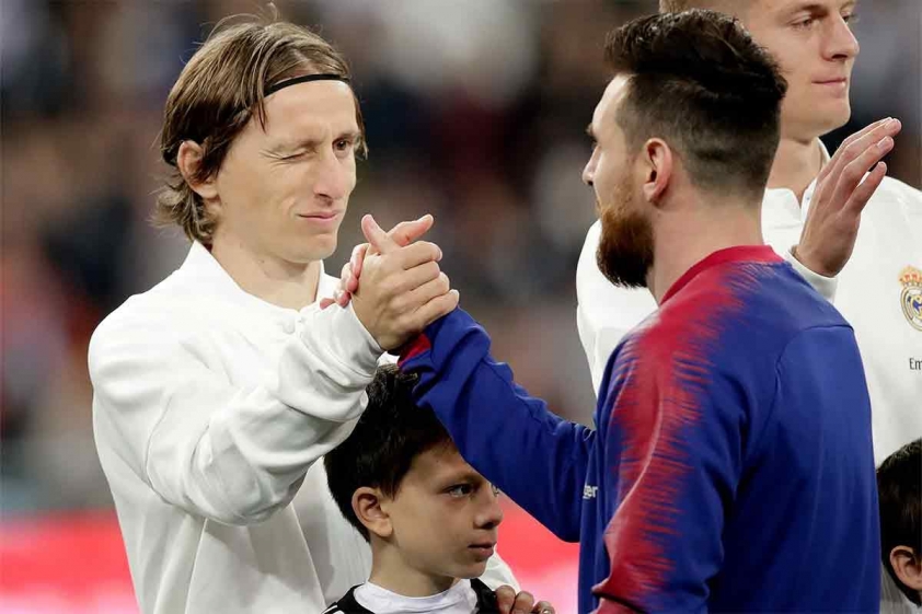 Từng là 'kỳ phùng địch thủ', giờ đây Modric và Messi có thể sát cánh cùng nhau.