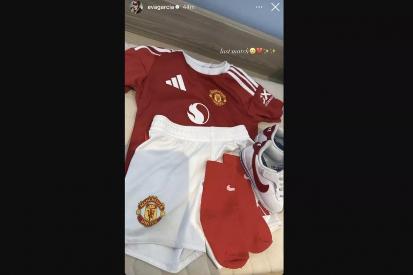 Bạn gái của Garnacho đăng bài trên Instagram trước trận đấu cuối cùng của Man United với Aston Villa.