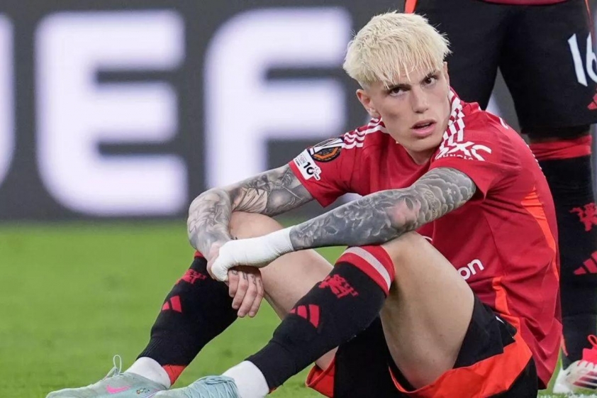Alejandro Garnacho được cho là sẽ rời Man United hè này.