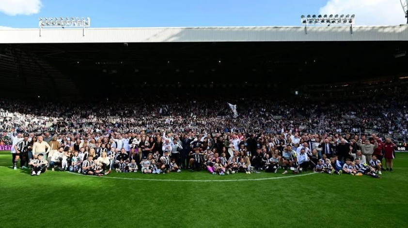 Newcastle đang nổi lên như một thể lực mới, sẵn sàng cạnh tranh cho vị trí dự C1. Ảnh: CLB