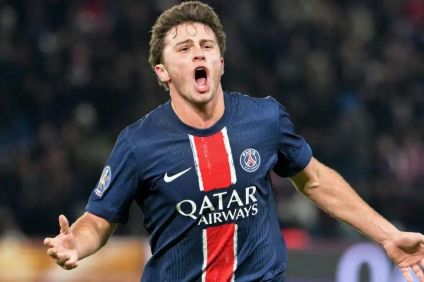 Joao Neves đã có 9 pha kiến tạo cùng 5 bàn thắng ở mùa đầu tiên tại PSG.