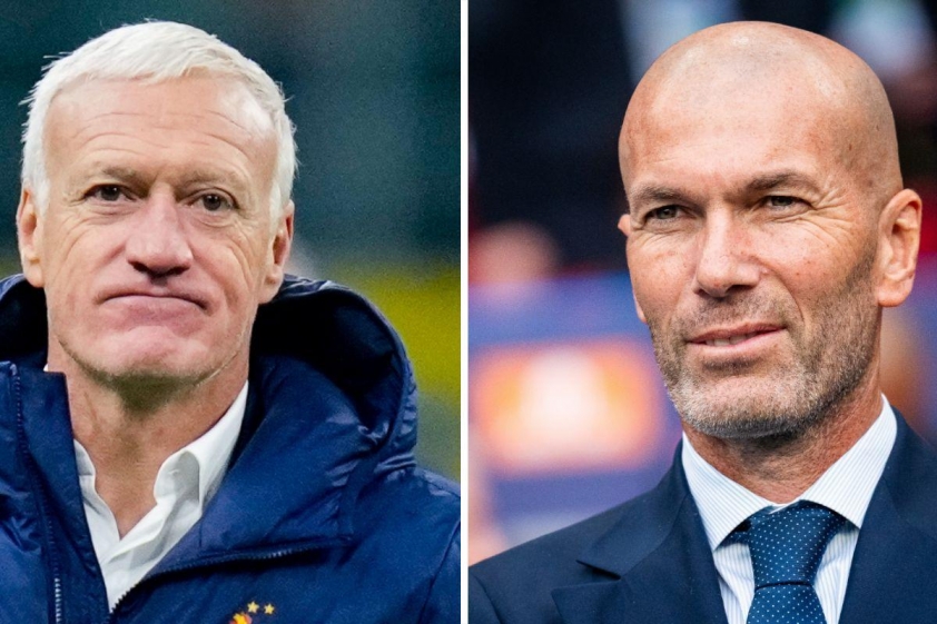 Zidane vẫn là ứng viên hàng đầu thay thế Deschamps.