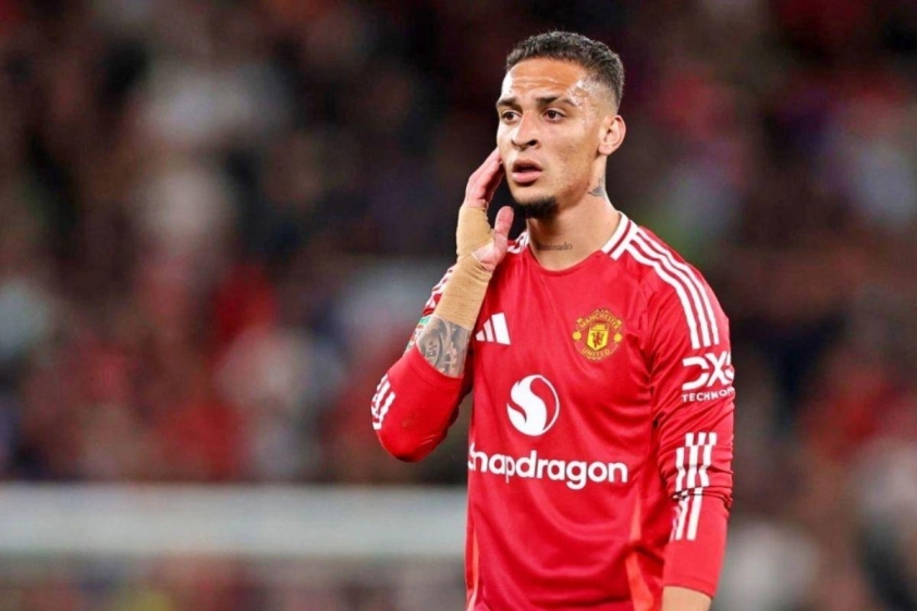 Antony thi đấu không tốt tại Man United.