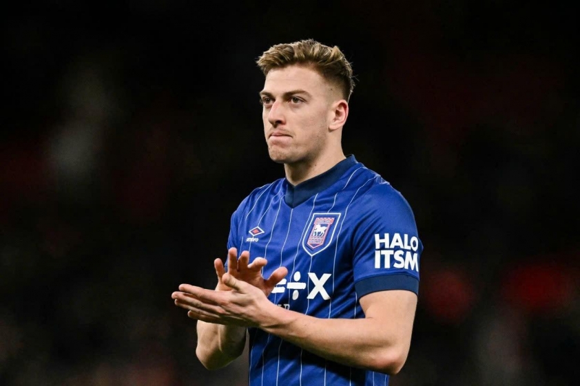 Liam Delap là điểm sáng trong một tập thể bết bát như Ipswich Town.