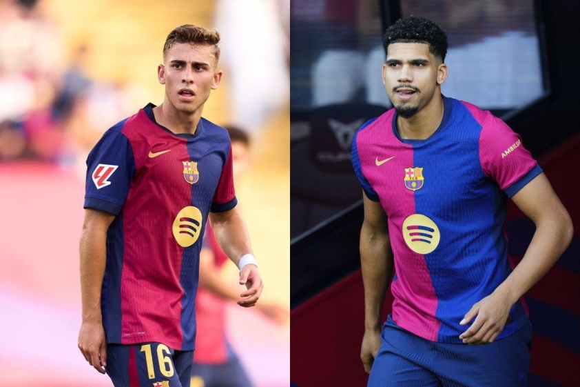 Lopez và Araujo đối mặt nguy cơ rời Barca hè này.