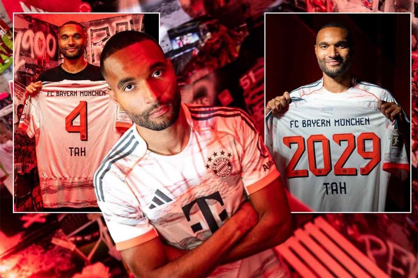Jonathan Tah sẽ nhận mức lương 12 triệu euro/ mùa trong 4 năm tại Bayern Munich.