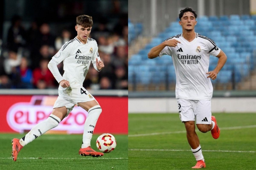 Hai tài năng trẻ Aguado (trái) và Fortea (phải) được chọn dự Club World Cup.