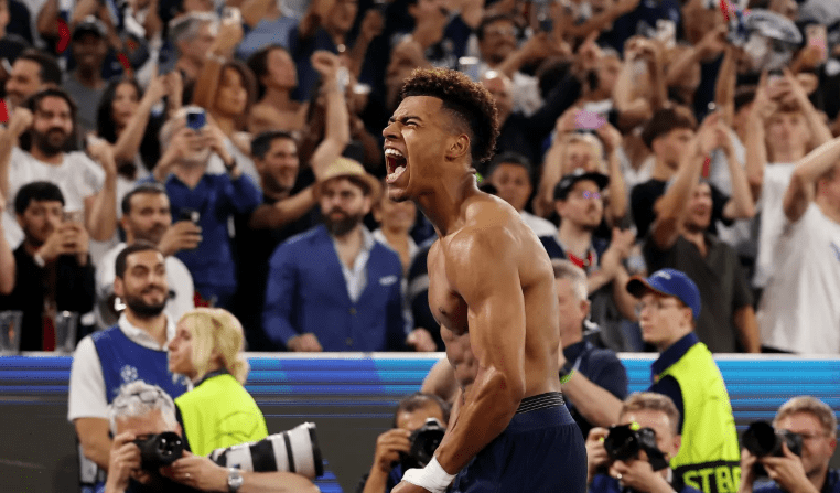 PSG xuất sắc giành chiến thắng 5-0 trước Inter, đội bóng nổi tiếng với lối chơi phòng ngự chắc chắn. Ảnh: Getty