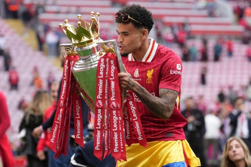 Luis Diaz đóng vai trò quan trọng giúp Liverpool giành chức vô địch Premier League.