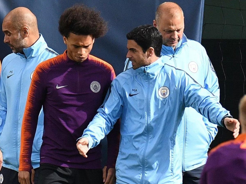 Mikel Arteta chẳng xa lạ gì với tài năng của Leroy Sane