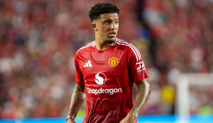Sancho hiện tại đã không còn chỗ đứng ở Old Trafford. Ảnh: Getty