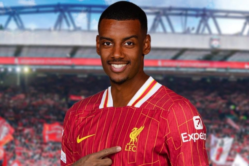 Nếu Isak tới Anfield, Liverpool sẽ sở hữu đội hình trong mơ (Ảnh: Football Insider)