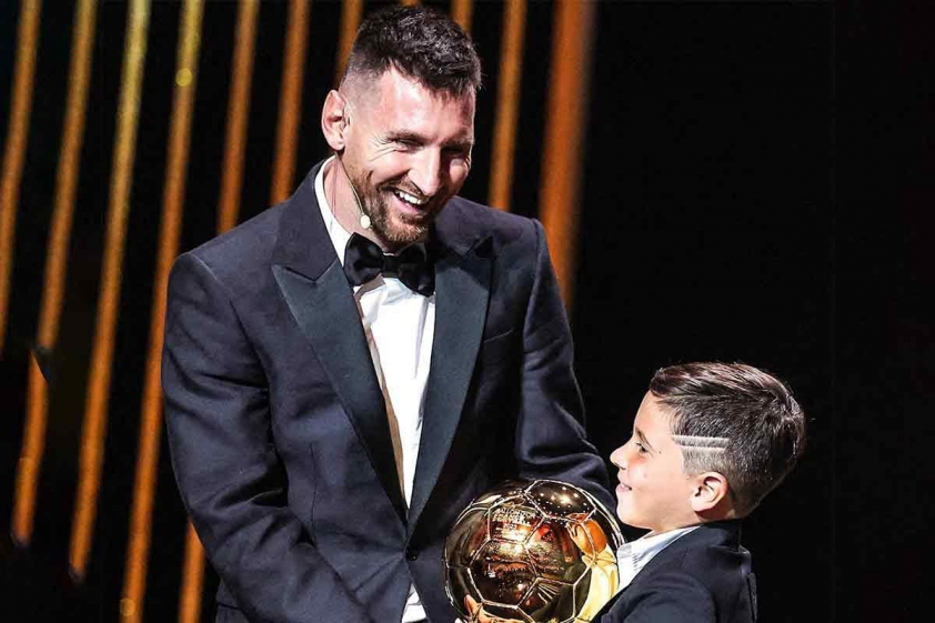 Khiêm tốn, không đố kỵ là những phẩm chất giúp Messi có 8 Quả Bóng Vàng trong sự nghiệp.