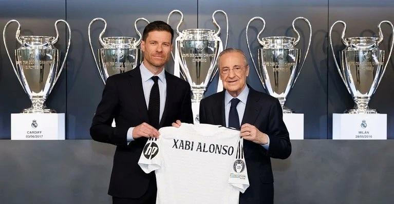 Chủ tịch Perez đặt niềm tin tuyệt đối vào Xabi Alonso (Ảnh: Real Madrid)