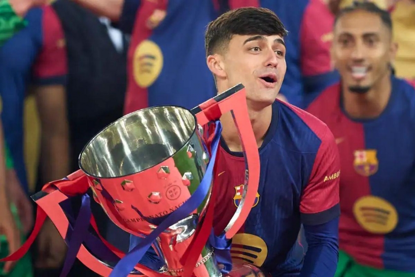 Pedri vừa thất bại tại chung kết UEFA Nations League.