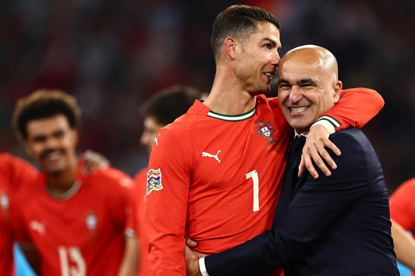 Bồ Đào Nha tại Nations League: Bản lĩnh và Ronaldo "không tuổi" 9 Roberto Martinez đạt được thành công sau nhiều nỗ lực (Ảnh: Tribuna)