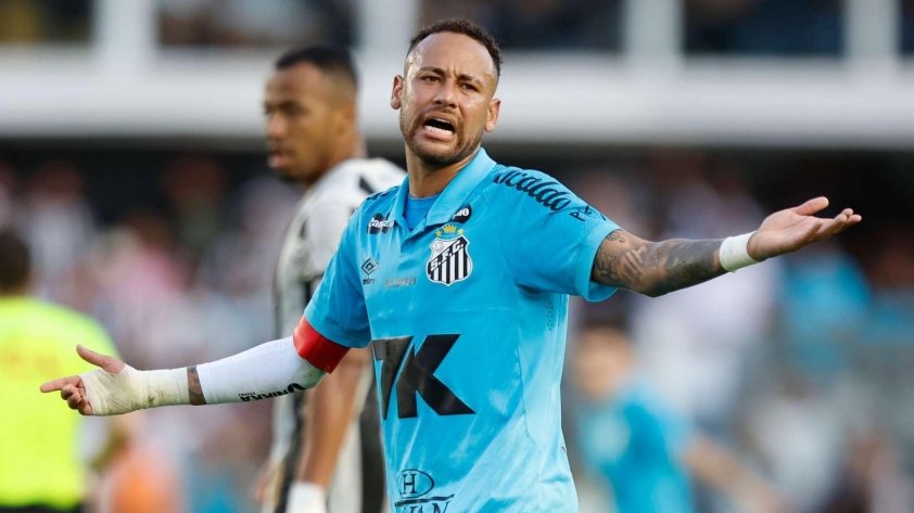 Neymar - Hiện đang chơi Santos