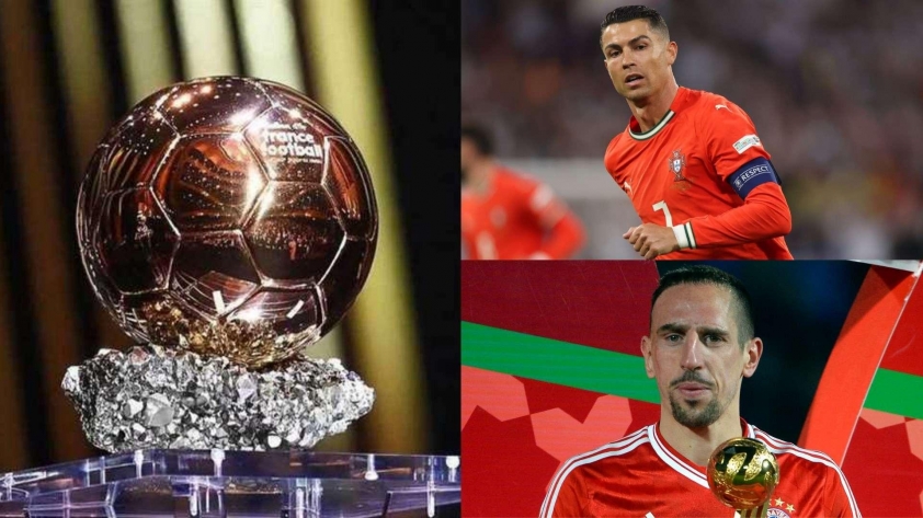 Ribery phản bát lại câu phỏng vấn của Ronaldo