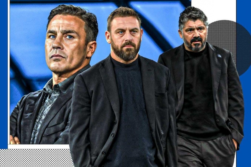 Cannavaro, De Rossi, Gattuso được nhắm thay Spalletti dẫn dắt Azzurri (Ảnh: CalcioMercato).