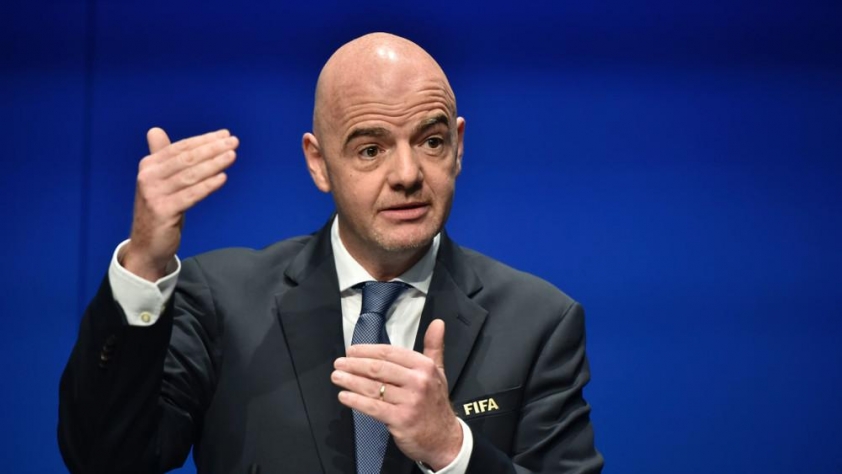 Ông Infantino đặt rất nhiều kỳ vọng vào giải đấu (Ảnh: The New York Times)