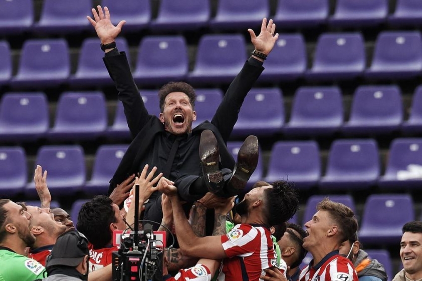 Còn Simeone trên băng ghế huấn luyện, Atletico có thể tiếp tục mơ mộng (Ảnh: TNT)