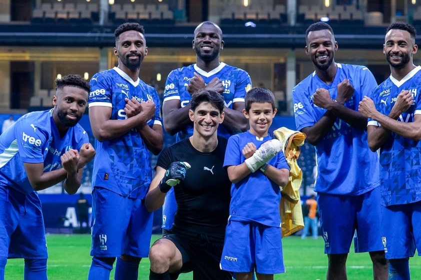Lực lượng hiện tại của Al Hilal đủ sức để tạo bất ngờ trước các ông lớn châu Âu. Ảnh: CLB
