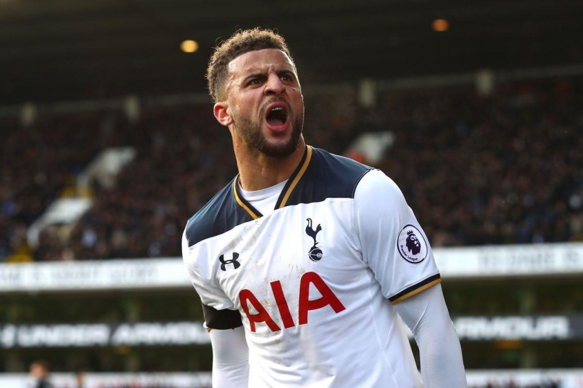 Kyle Walker có những phát ngôn xem nhẹ Man City mà đề cao Tottenham (Ảnh: Clive Rose).