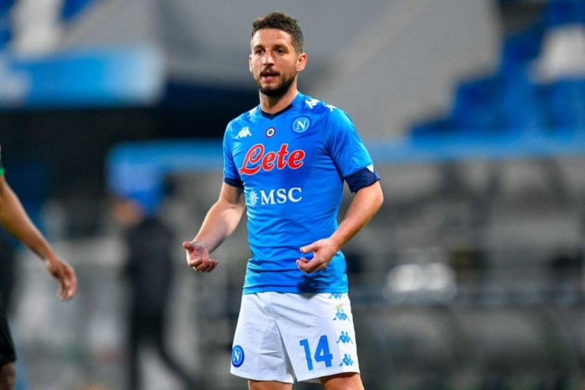 Số 14 trước đây của Napoli từng thuộc về Dries Mertens (Ảnh: SempreInter).