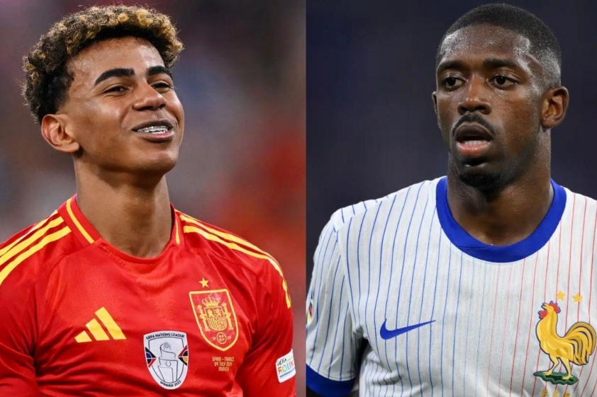 Cuộc đua giữa Yamal và Dembele chưa hoàn toàn ngã ngũ (Ảnh: GOAL).