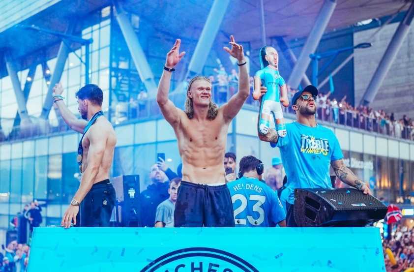 1 kỳ chuyển nhượng hè thành công của Man City tính đến hiện tại. Ảnh: CLB