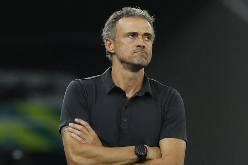 HLV Luis Enrique hài lòng về màn trình diễn của PSG (Ảnh: Reuters)