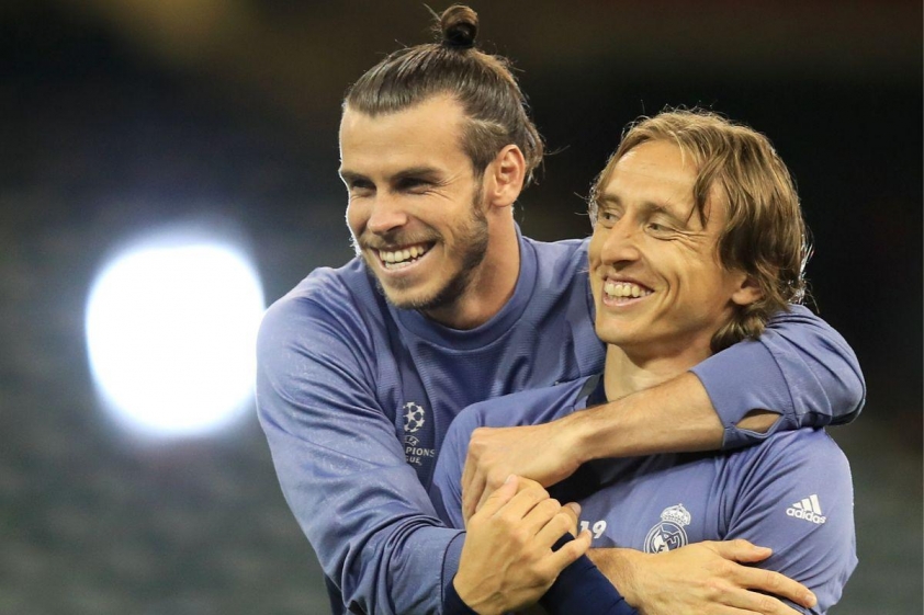 Modric và Bale đều có định hướng đầu tư vào một CLB bóng đá (Ảnh: The Times).