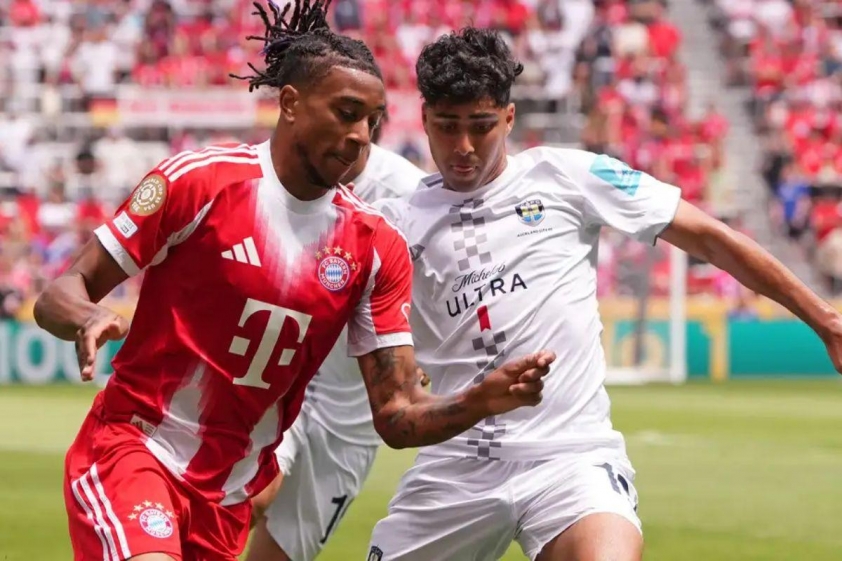 Michael Olise gây chú ý với phản ứng không khoan nhượng (Ảnh: GOAL).