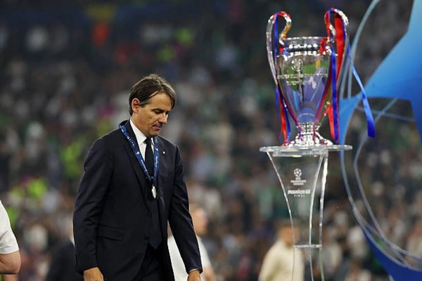 Simone Inzaghi chia tay Inter Milan ngay sau trận chung kết Champions League (Ảnh: BBC)