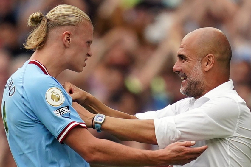 Pep rất tin tưởng cậu học trò người Na Uy (Ảnh: Sky Sport)