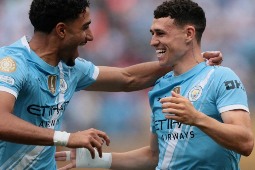 Foden đang chơi tốt tại Club World Cup (Ảnh: BBC)