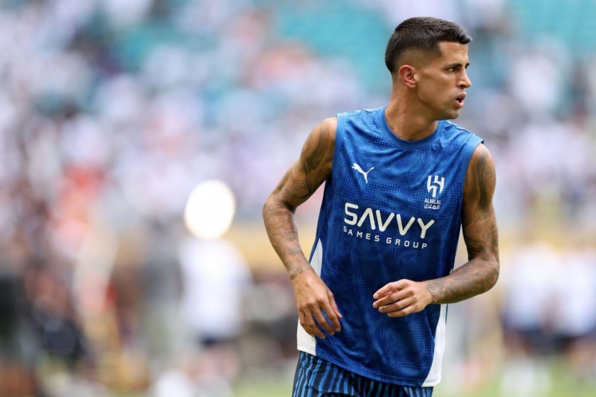 Cancelo góp công vào trận hòa của Al-Hilal trước Real Madrid (Ảnh: Sportkeeda)