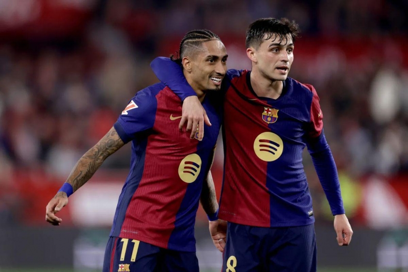 Raphinha và Pedri là hình mẫu lý tưởng cho sao trẻ noi theo (Ảnh: Barca Blaugranes).