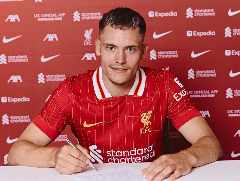 Chấn thương sẽ là mối lo ngại với tân binh Liverpool (nguồn ảnh Liverpool FC)
