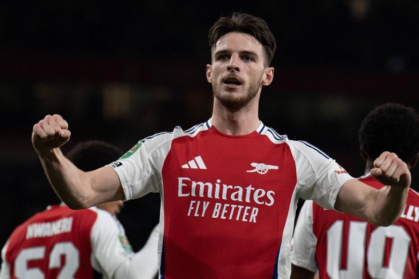 Rice thực sự đã nâng tầm vị thế Arsenal (Ảnh: Mirror)