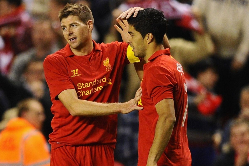 Gerrard xem thời gian chơi bóng chung với Suarez là một 'phép màu' (Ảnh: Laurence Griffiths).
